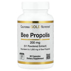 California Gold Nutrition, Bee Propolis, 5:1 Extract, Equivalent to 1,000 mg, 90 Capsules