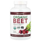 NaturesPlus, Organic Beet, 180 Capsules (666 mg per Capsule)