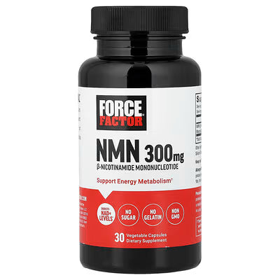 Force Factor, NMN, 300 mg , 30 Vegetable Capsules
