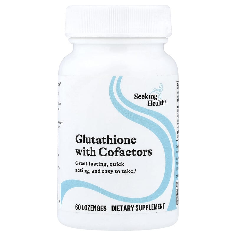 Seeking Health, Glutathione with Cofactors, 60 Lozenges