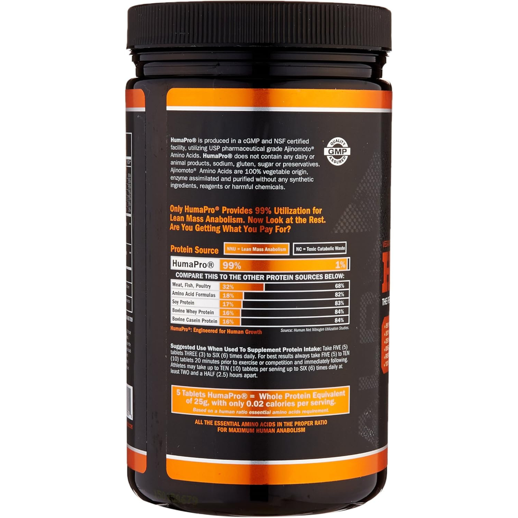 ALR Industries HumaPro Essential Amino Acid Formula | EAA Protein Supplement ,450 Tablets