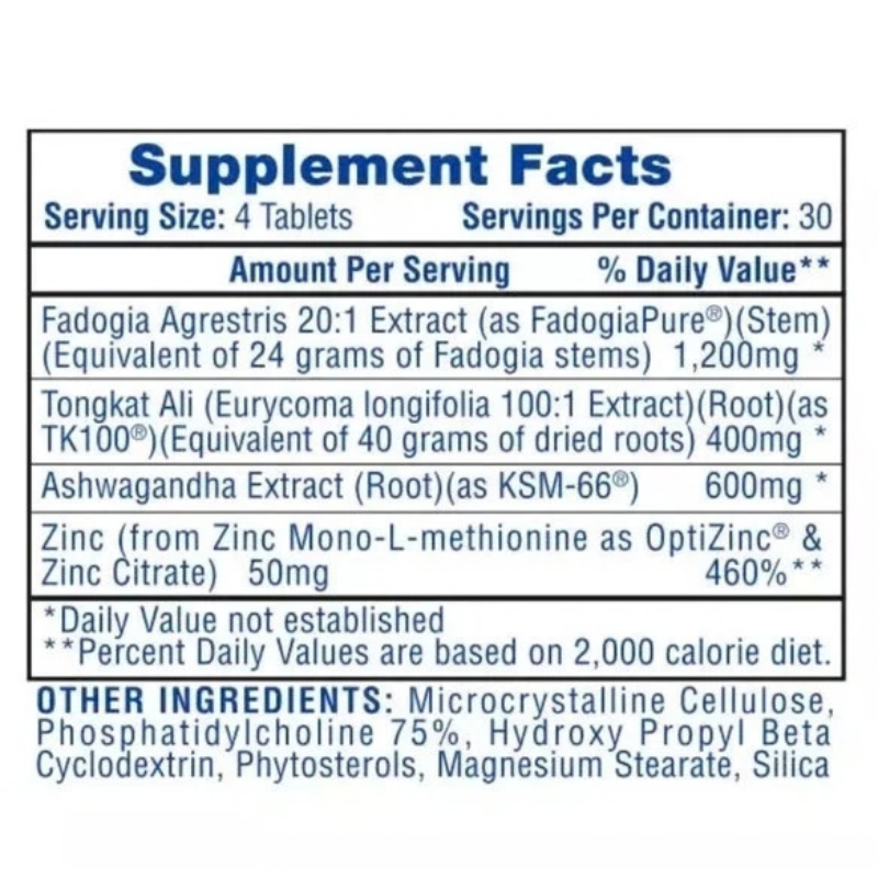 Hi Tech Pharmaceuticals, Testosterone 21, 120 Tablets