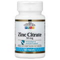 21st Century, Zinc Citrate, 50 mg, 60 Tablets