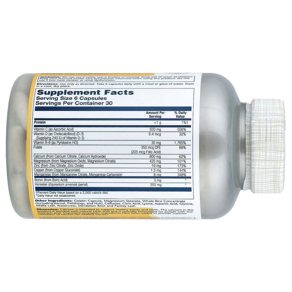 Solaray, Calcium Citrate Supreme™, 180 Capsules