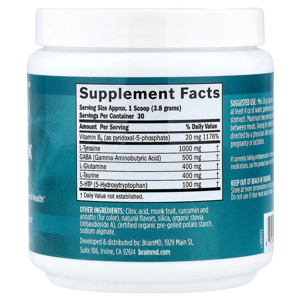 BrainMD, Neurolink Powder, 0.25 lb (114 g)
