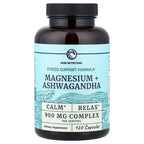 Nobi Nutrition, Magnesium + Ashwagandha, 120 Capsules