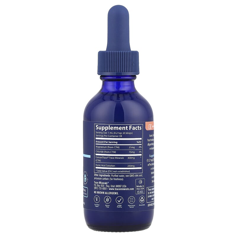 Trace, Ionic Fulvic Acid, 2 fl oz (59 ml)