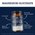 Nobi Nutrition, Magnesium Glycinate, Maximum Absorption, 400 mg, 120 Capsules (200 mg per Capsule)