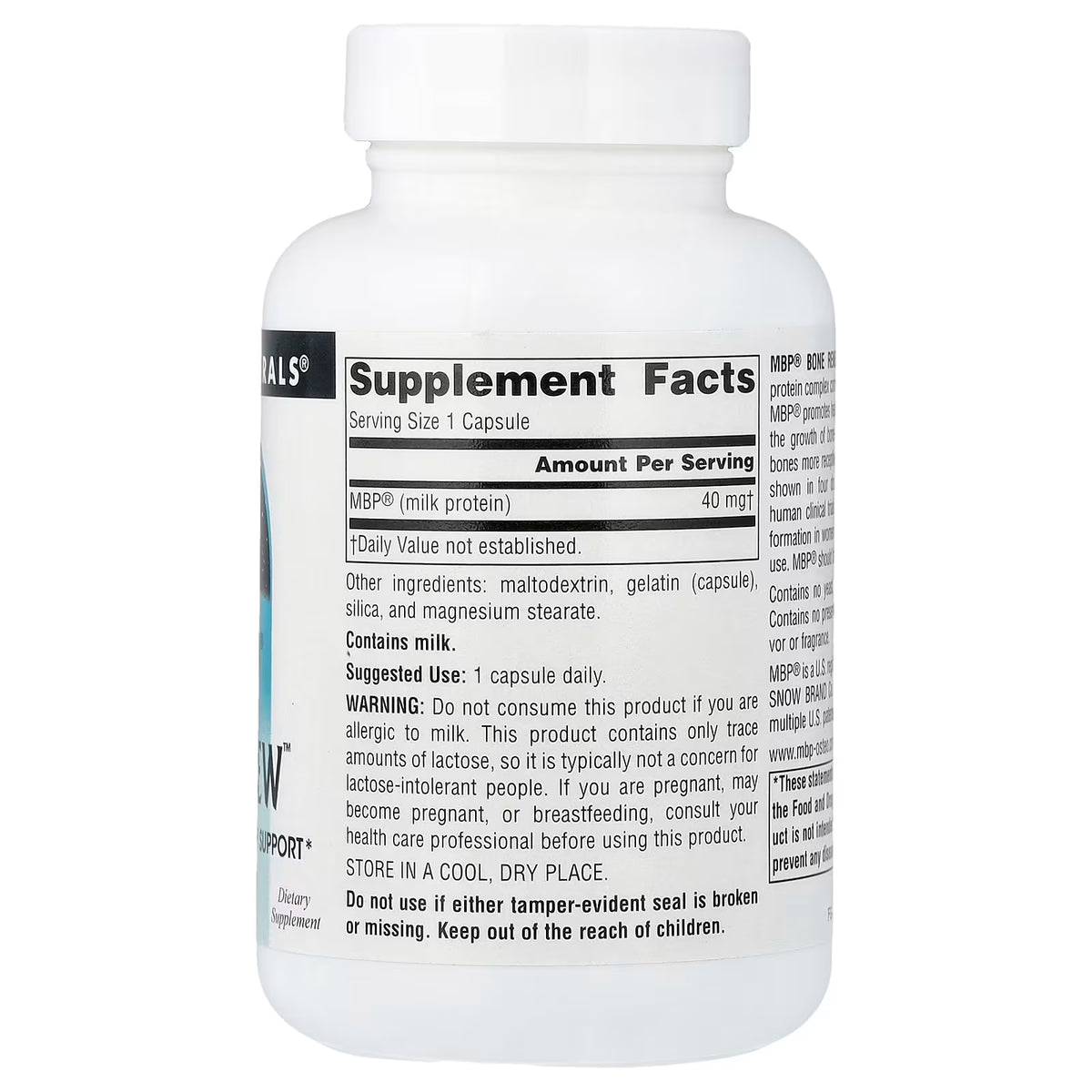 Source Naturals, MBP®, Bone Renew™, 120 Capsules (40 mg per Capsule)