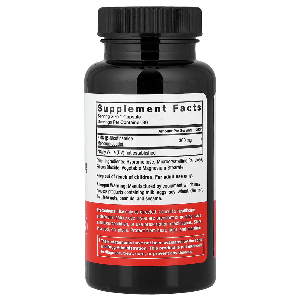 Force Factor, NMN, 300 mg , 30 Vegetable Capsules