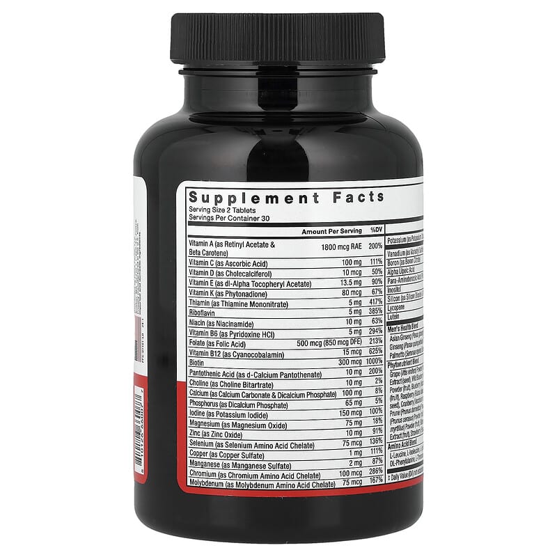 Force Factor, Men's Multivitamin, 60 Tablets
