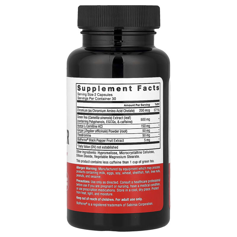 Force Factor, Women's Fat Burner, 60 Vegetable Capsules