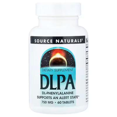 Source Naturals, DLPA, 750 mg, 60 Tablets