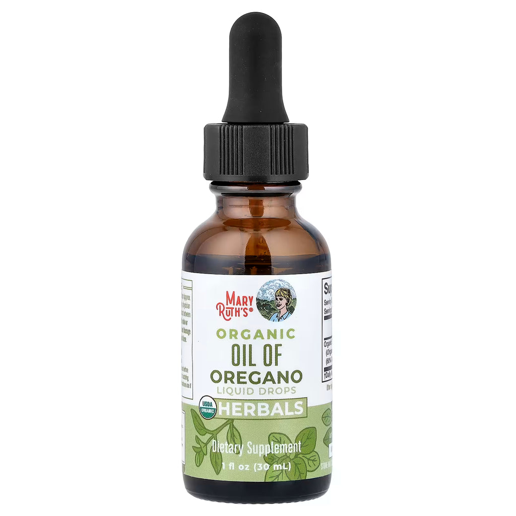 MaryRuth's, Organic Oil of Oregano Liquid Drops, Alcohol Free, 1 fl oz (30 ml)