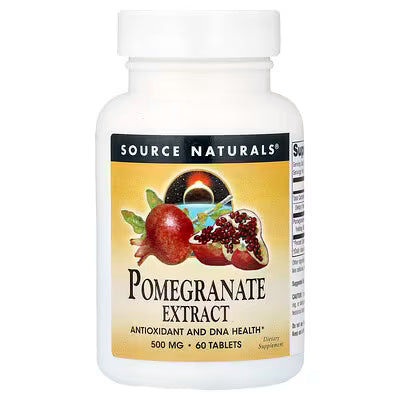 Source Naturals, Pomegranate Extract, 500 mg, 60 Tablets
