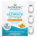 Nordic Naturals, Ultimate Omega® Gummy Chews, Tropical Fruit, 1,200 mg, 54 Gummy Chews (600 mg per Gummy)