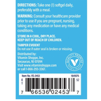 The Vitamin Shoppe, Vitamin D3, 25 mcg (1,000 IU), 100 Softgels