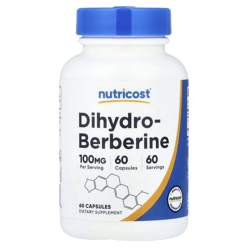 Nutricost, Dihydroberberine, 100 mg, 60 Capsules