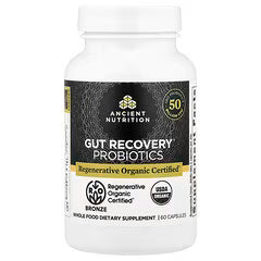 Ancient Nutrition, Gut Recovery Probiotics, 60 Capsules