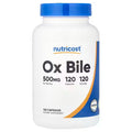 Nutricost, Ox Bile, 500 mg, 120 Capsules