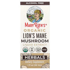 MaryRuth's, Organic Lion's Mane Mushroom Liquid Extract, Alcohol Free, 1 fl oz (30 ml)
