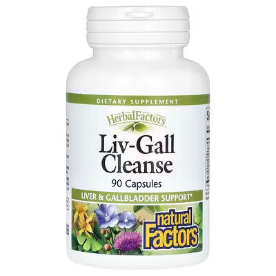 Natural Factors, Liv-Gall Cleanse, 90 Capsules