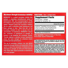 MuscleMeds, Aromatest, 500 mg, 30 Softgels