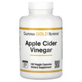 California Gold Nutrition, Apple Cider Vinegar, 180 Veggie Capsules (450 mg per Capsule)