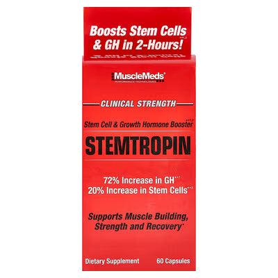 MuscleMeds, Stemtropin, 60 Capsules