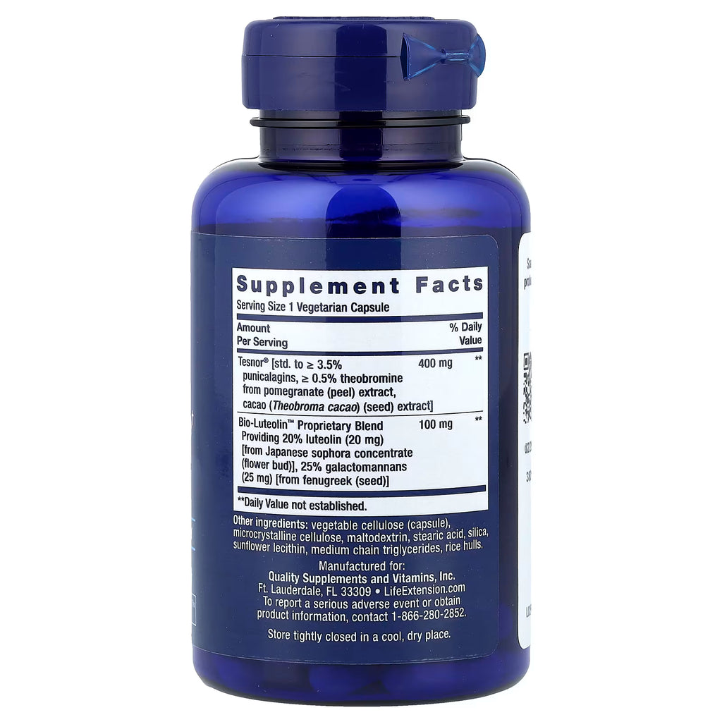 Life Extension, Men's Health, Testosterone Elite, 30 Vegetarian Capsules