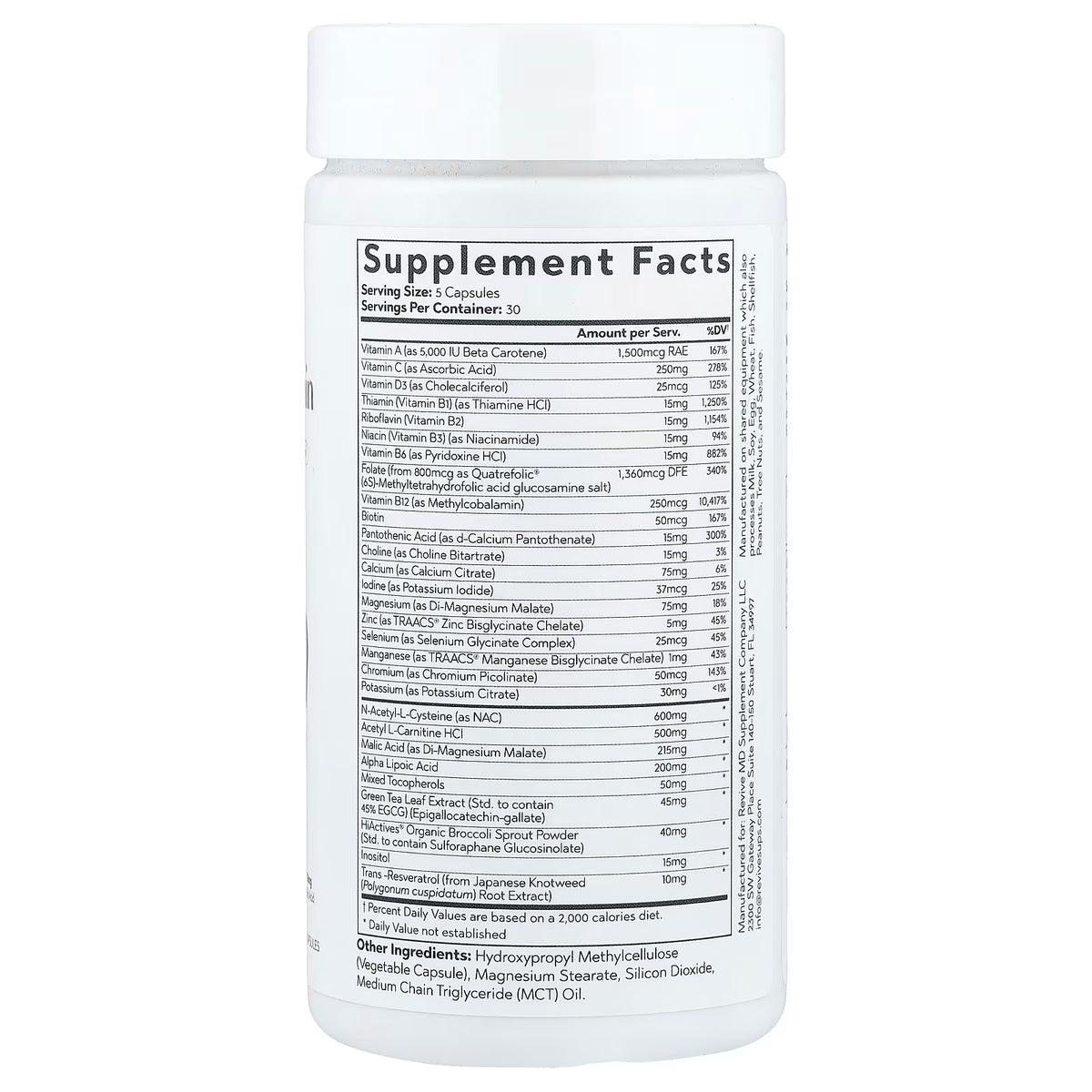 Revive, Multi Vitamin , 150 Vegetarian Capsules