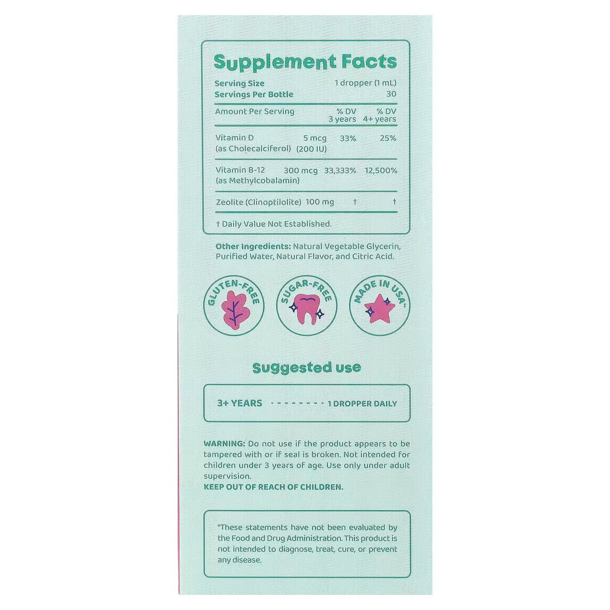 JoySpring, Detox Zee, For Kids , 1 fl oz (30 ml)