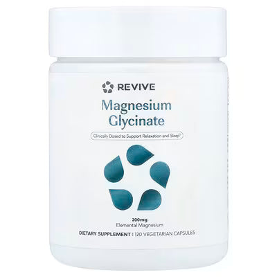 Revive, Magnesium Glycinate, 120 Vegetarian Capsules (100 mg per Capsule)