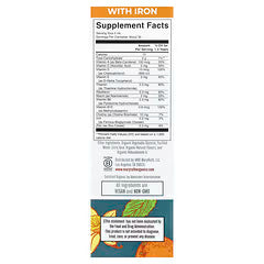 MaryRuth's, Organic Toddler Multivitamin Liquid Drops With Iron, 1-3 Years, Orange Vanilla, 2 fl oz (60 ml)