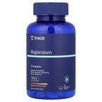 Trace, Magnesium Chewable, Raspberry Lemon, 120 Chewable Wafers