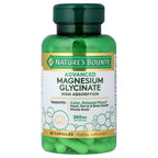 Nature's Bounty, Advanced Magnesium Glycinate, High Absorption, 90 Capsules (120 mg per Capsule)