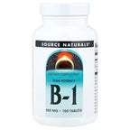 Source Naturals, Vitamin B-1, High Potency , 500 mg, 100 Tablets