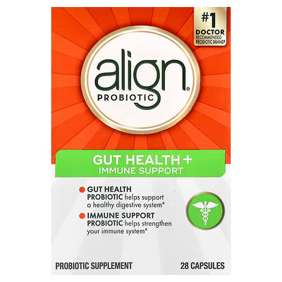 Align Probiotics, Gut Health + Immune Support, 28 Capsules