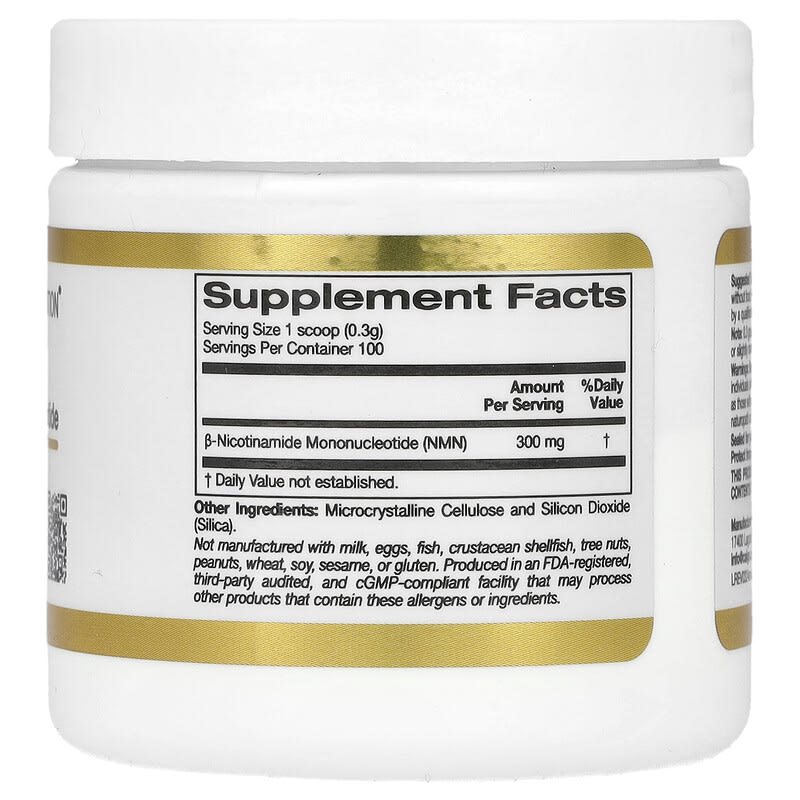 California Gold Nutrition, NMN Powder, 30 g (1.06 oz)
