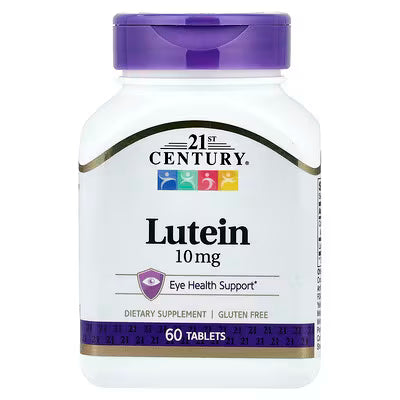 21st Century, Lutein, 60 Tablets