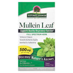 Nature's Answer, Mullein Leaf, 500 mg, 90 Vegetarian Capsules