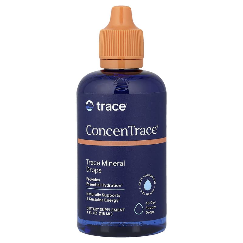 Trace, ConcenTrace® Trace Mineral Drops, 4 fl oz (118 ml)