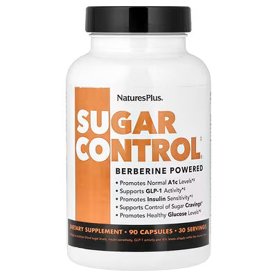 NaturesPlus, Sugar Control®, 90 Capsules