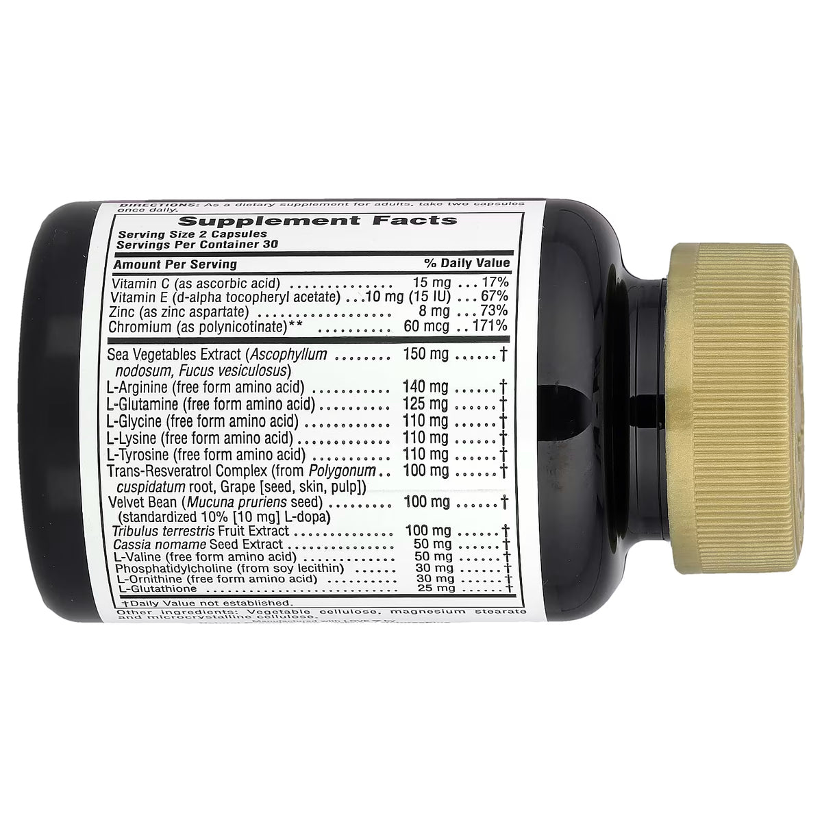 NaturesPlus, GH Male™, 60 Vegetarian Capsules