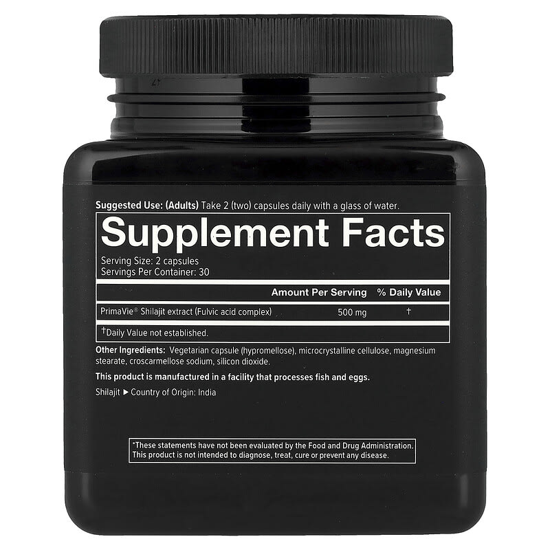 Youtheory, Men®, Shilajit, 60 Veg Caps (250 mg per Capsule)