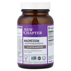 New Chapter, Magnesium + Ashwagandha, 60 Vegan Tablets