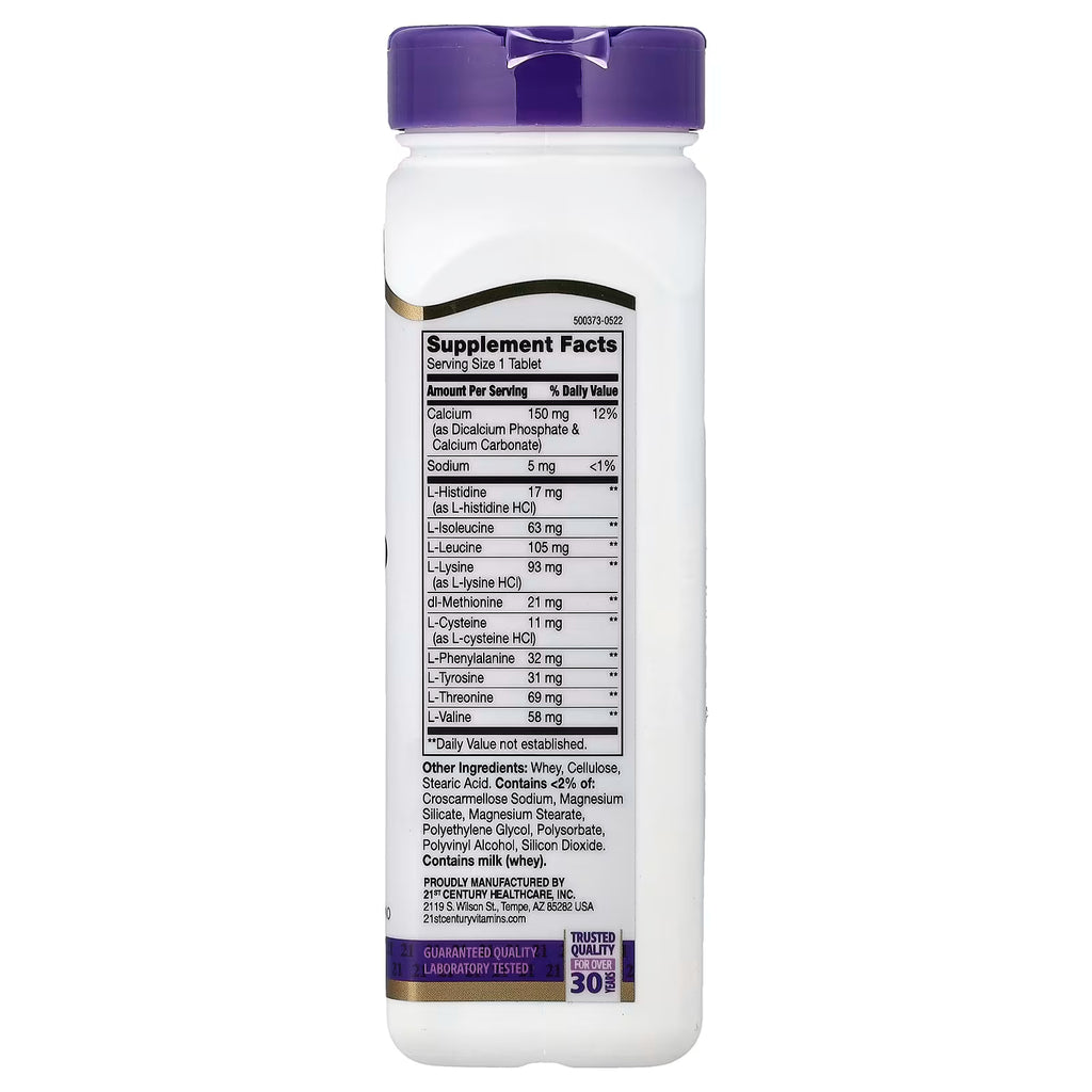 21st Century, Daily Amino Acid, 120 Tablets