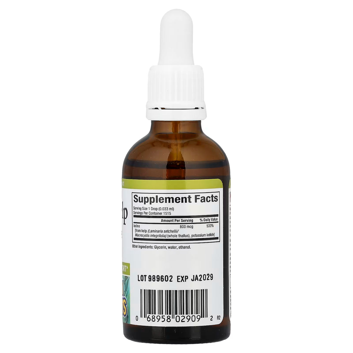 Natural Factors, Liquid Kelp, 1.6 fl oz (50 ml)