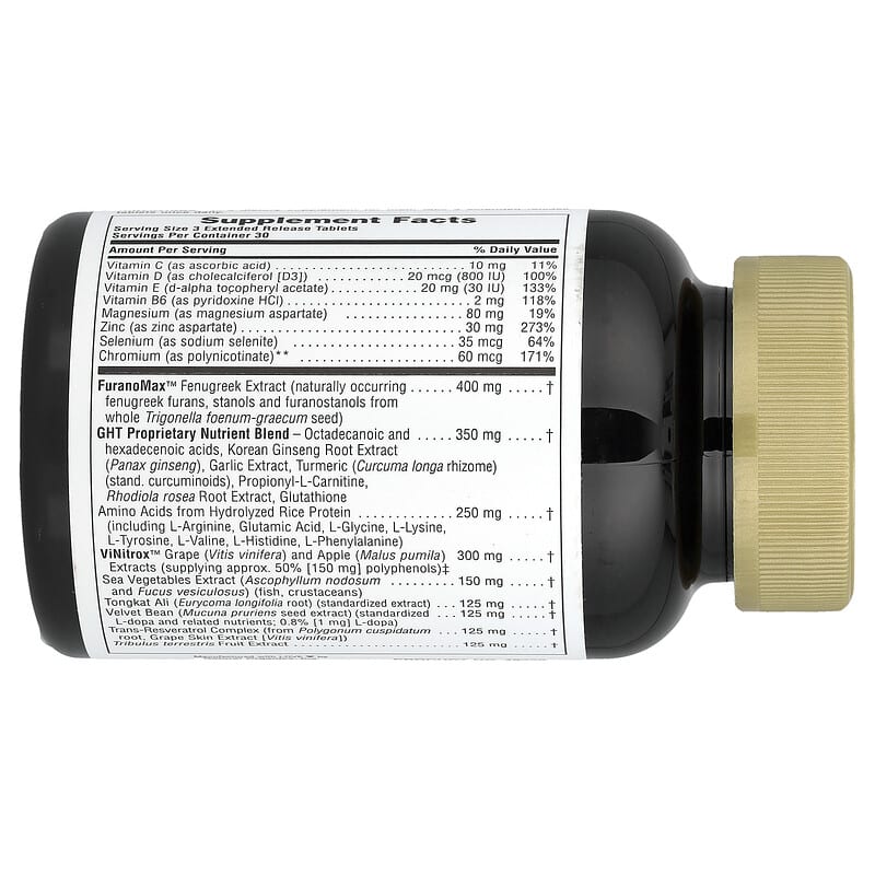 NaturesPlus, Ultra GHT Male, 90 Tablets