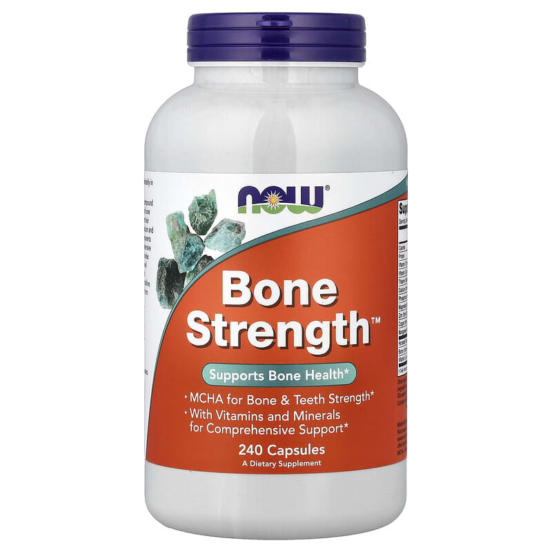 NOW Foods, Bone Strength, 240 Capsules